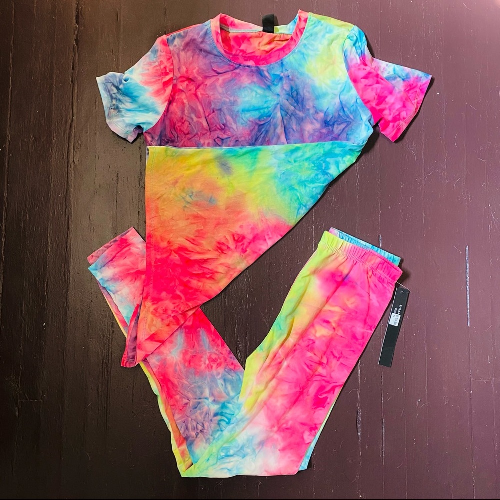 Small Yoga/Leisure Tie Dye Set